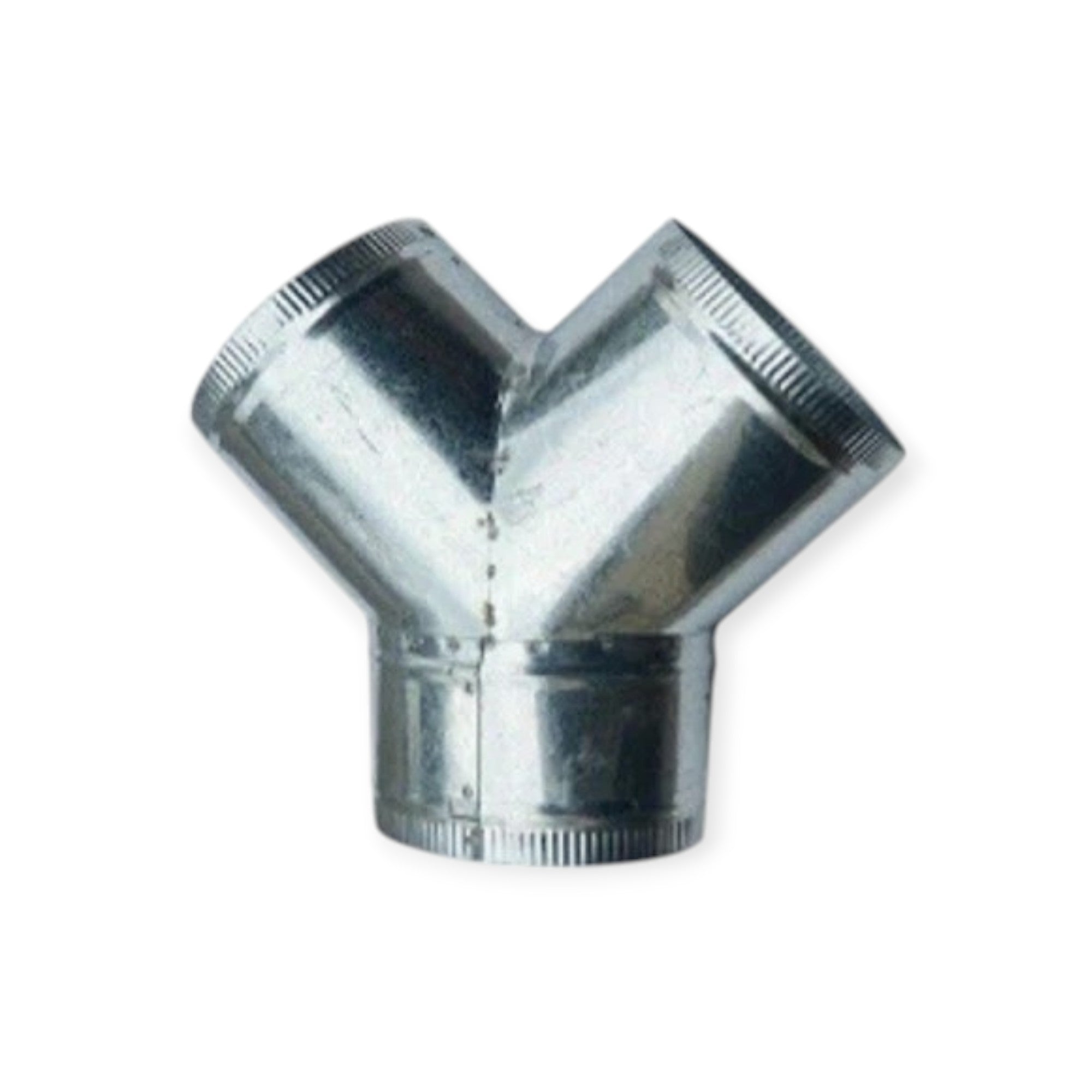 Aircon Airconditioning Galvanised Steel Y Piece BTO Branch Take Off Duct Joiner