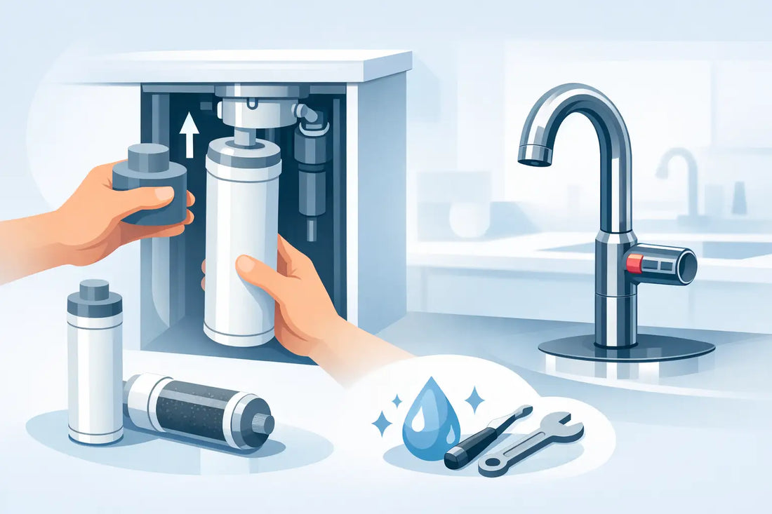 Zip Filter 93702 Replacement Guide for HydroTaps