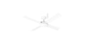 Martec Quantum Ceiling Fan with white blades on a white background