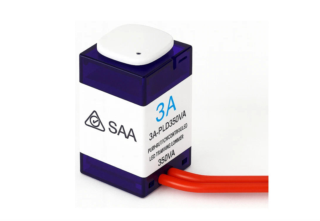 3A LED Press Push Button Smart Dimmer Trailing Edge Clipsal