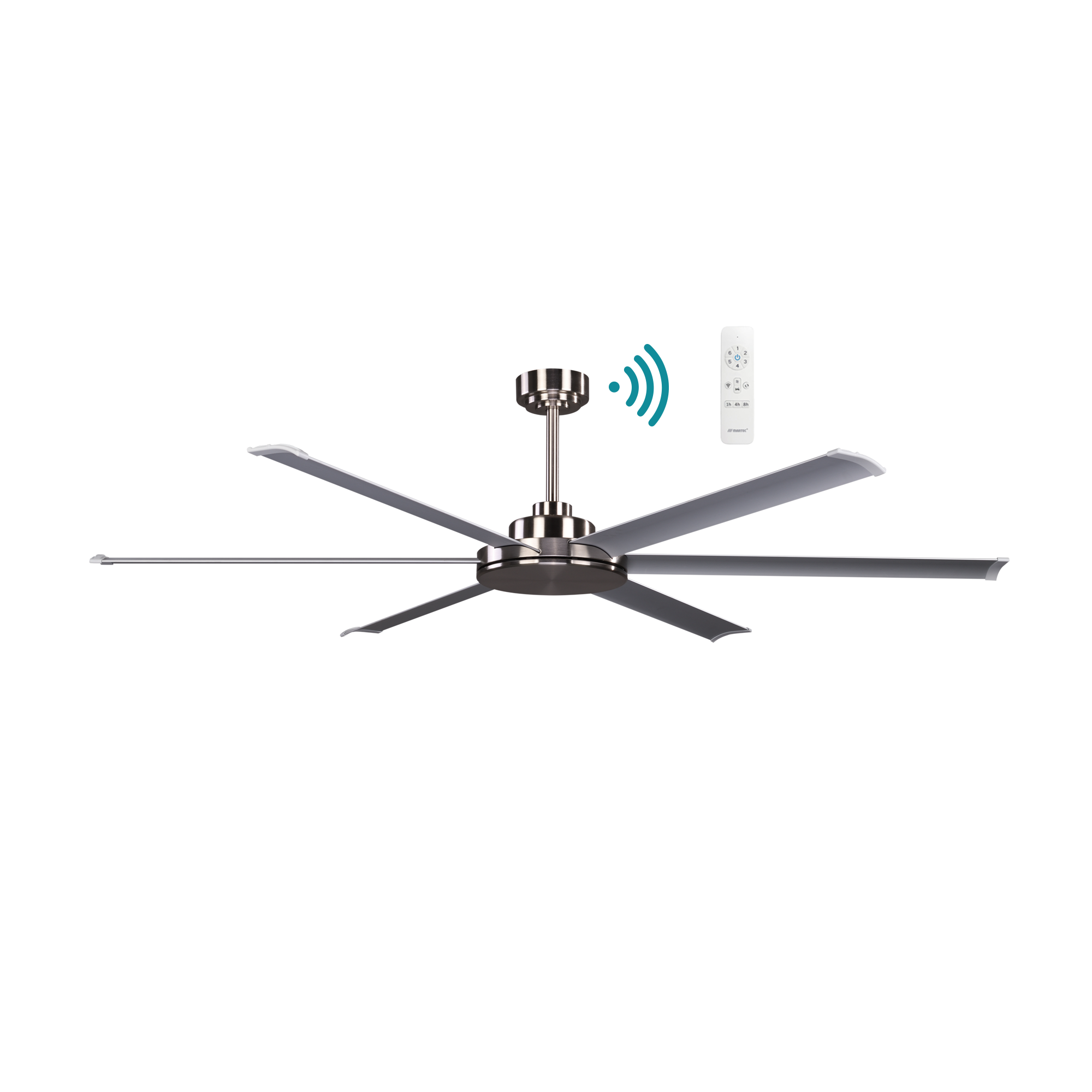 Albatross II DC 65", 72"or 84" Smart Ceiling Fan With WIFI Remote Control
