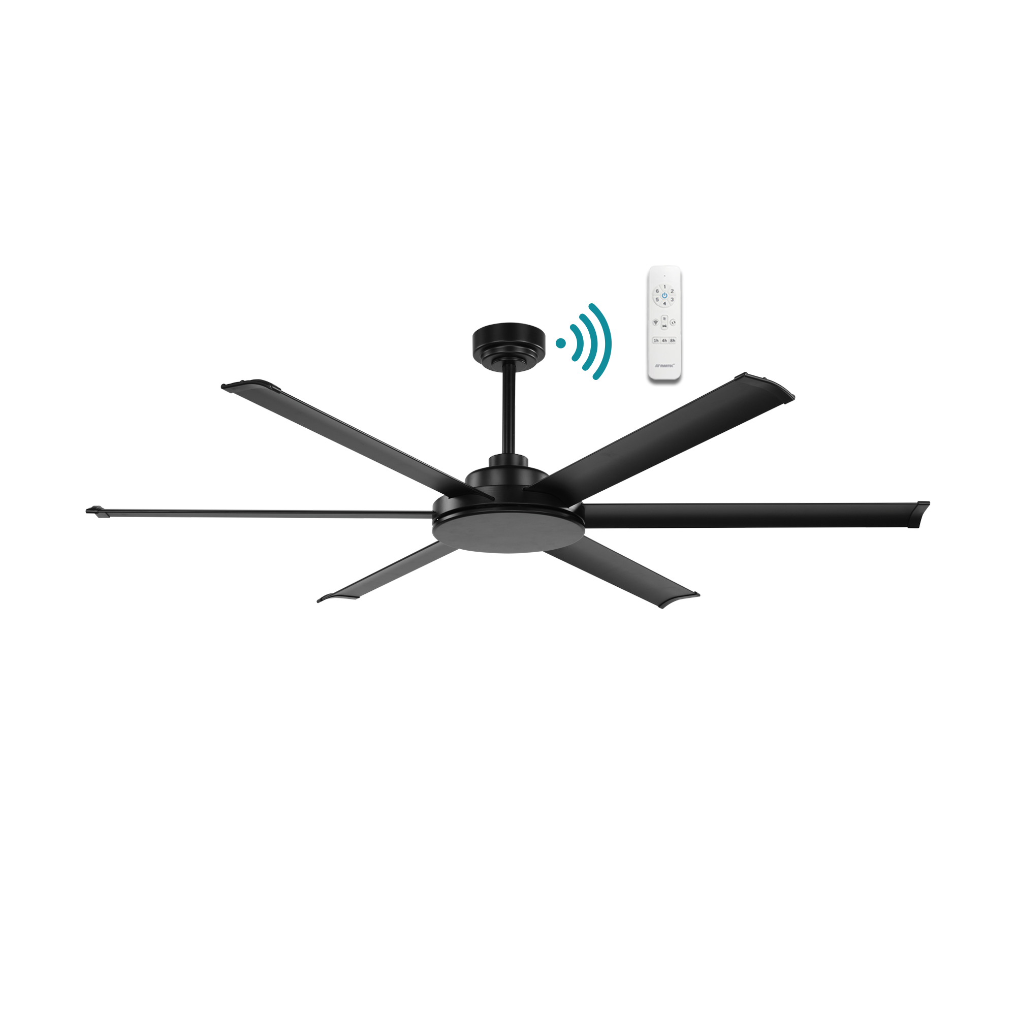 Albatross II DC 65", 72"or 84" Smart Ceiling Fan With WIFI Remote Control