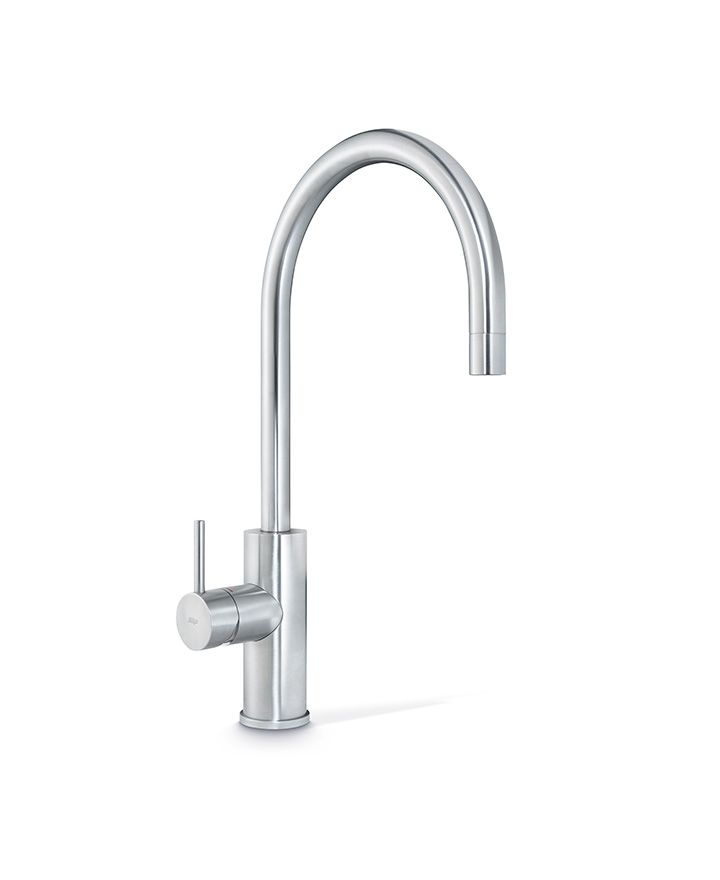 Arc Mixer Tap Mains Brushed Chrome