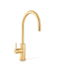 Arc Mixer Tap Mains Brushed Gold