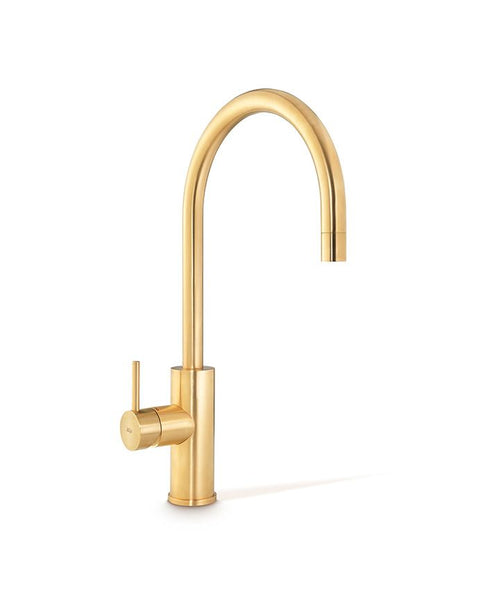 Arc Mixer Tap Mains Brushed Gold