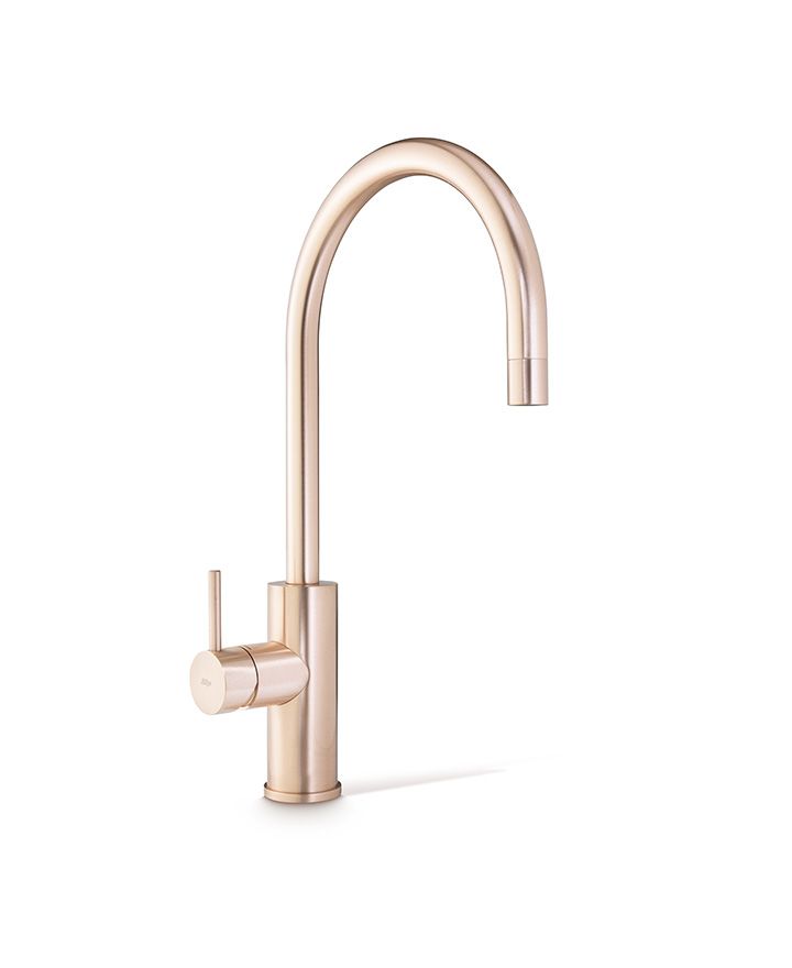 Arc Mixer Tap Mains Brushed Rose Gold