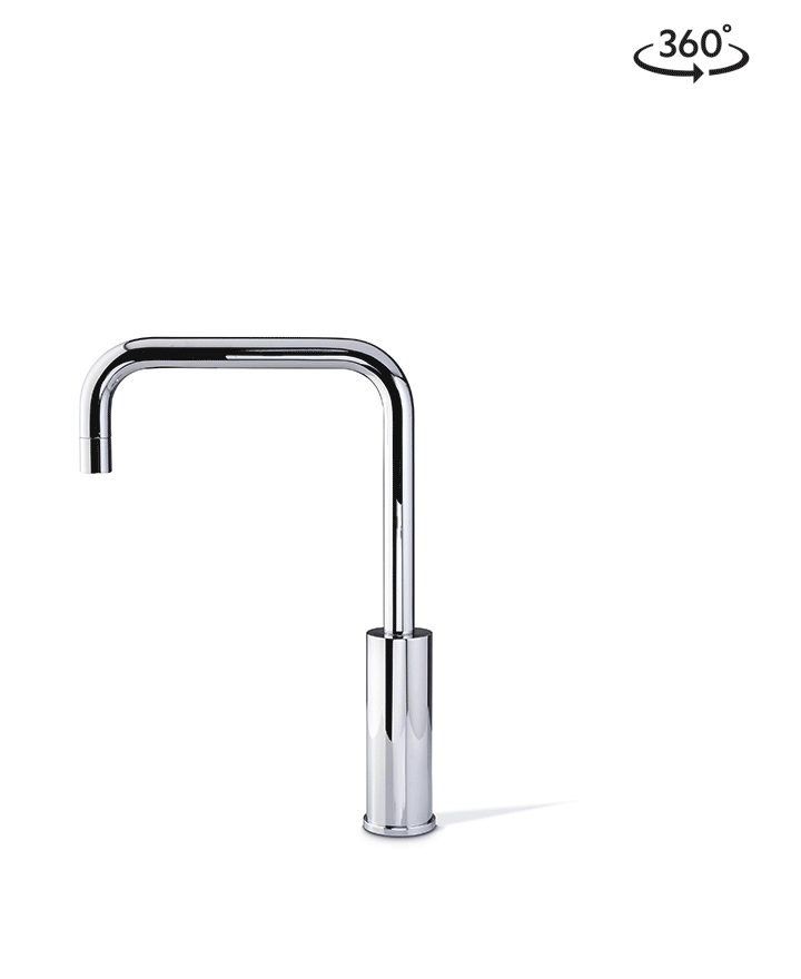 Cube Mixer Tap Chrome