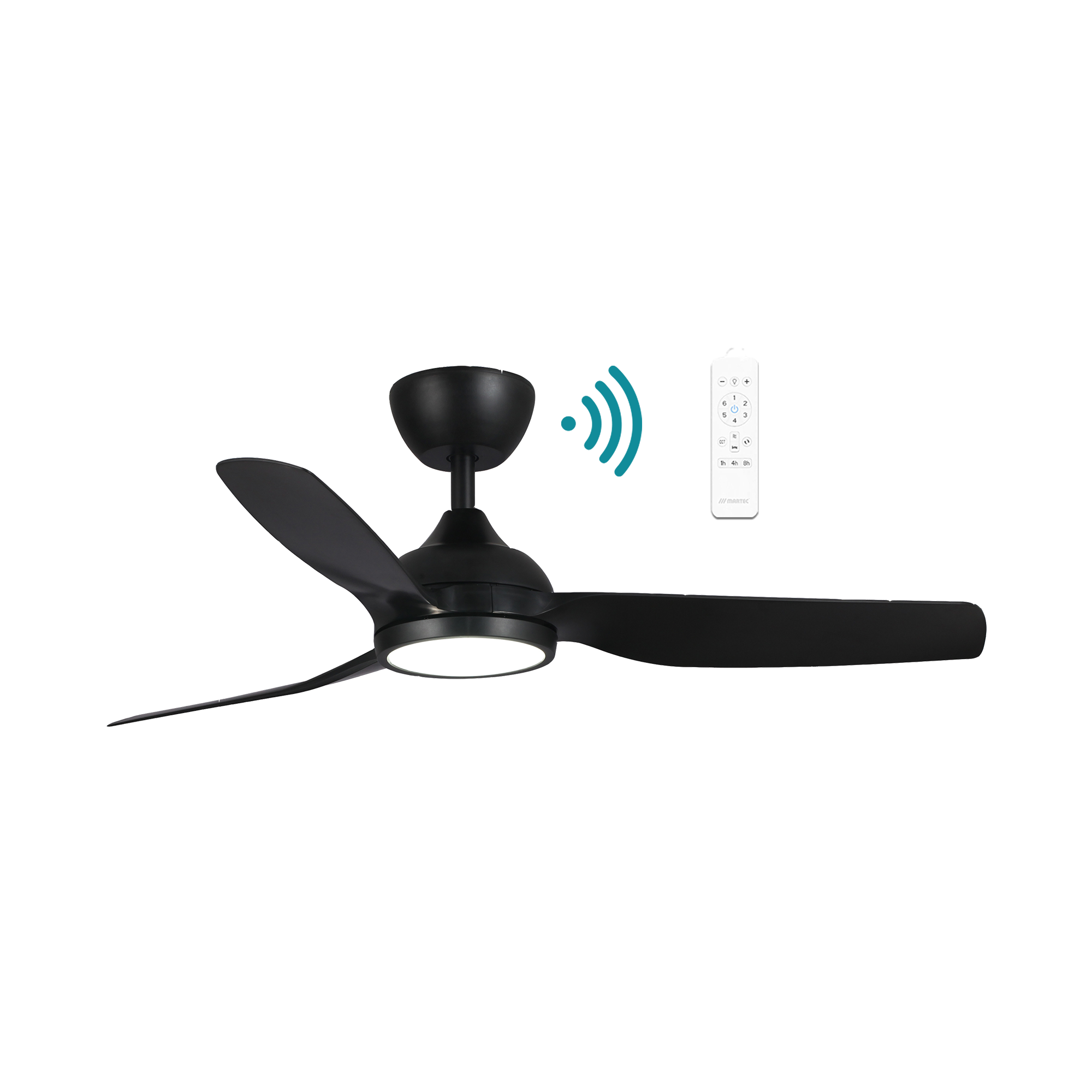 Daytona DC 52" Smart Ceiling Fan With WIFI Remote Control + LED light
