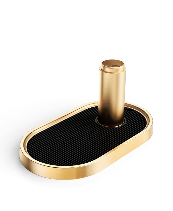 Font Kit Raised Brushed Gold