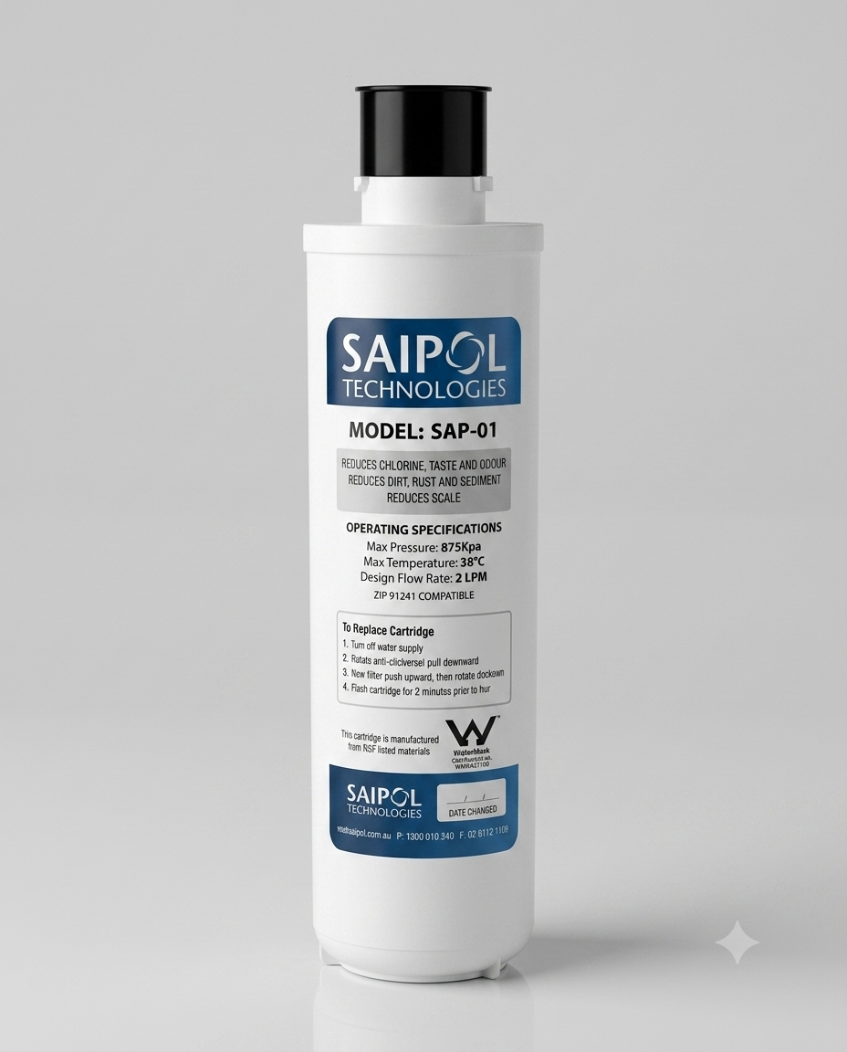 SAP-01 Saipol Triple Action Carbon Water Filter – 5 Micron