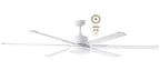 Albatross 72" & 84" DC Ceiling Fan With 24W LED Light and Remote
