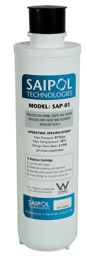 SAP-01 Saipol Triple Action Carbon Water Filter – 5 Micron