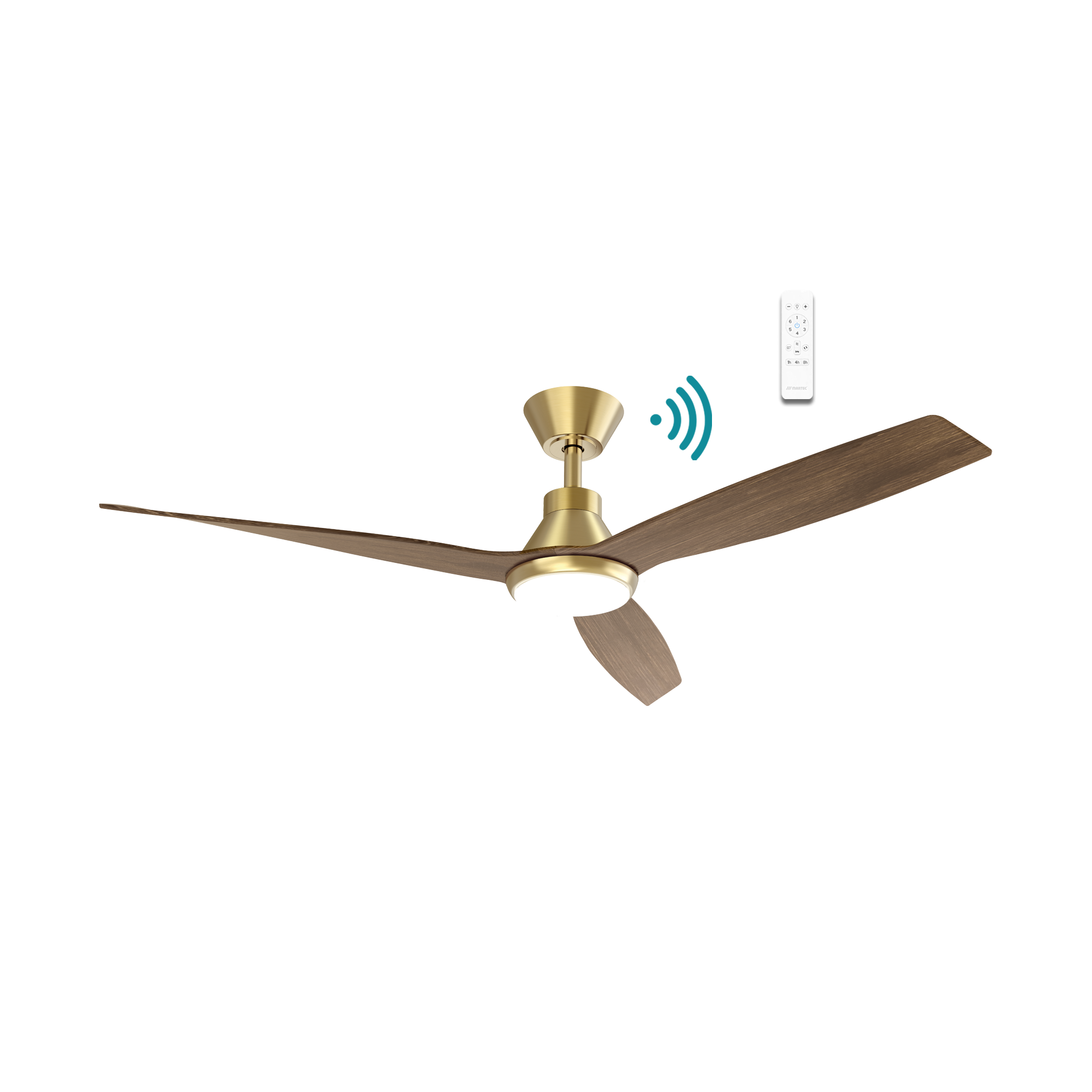 Triumph DC 52" Smart Ceiling Fan With WIFI Remote Control + LED light