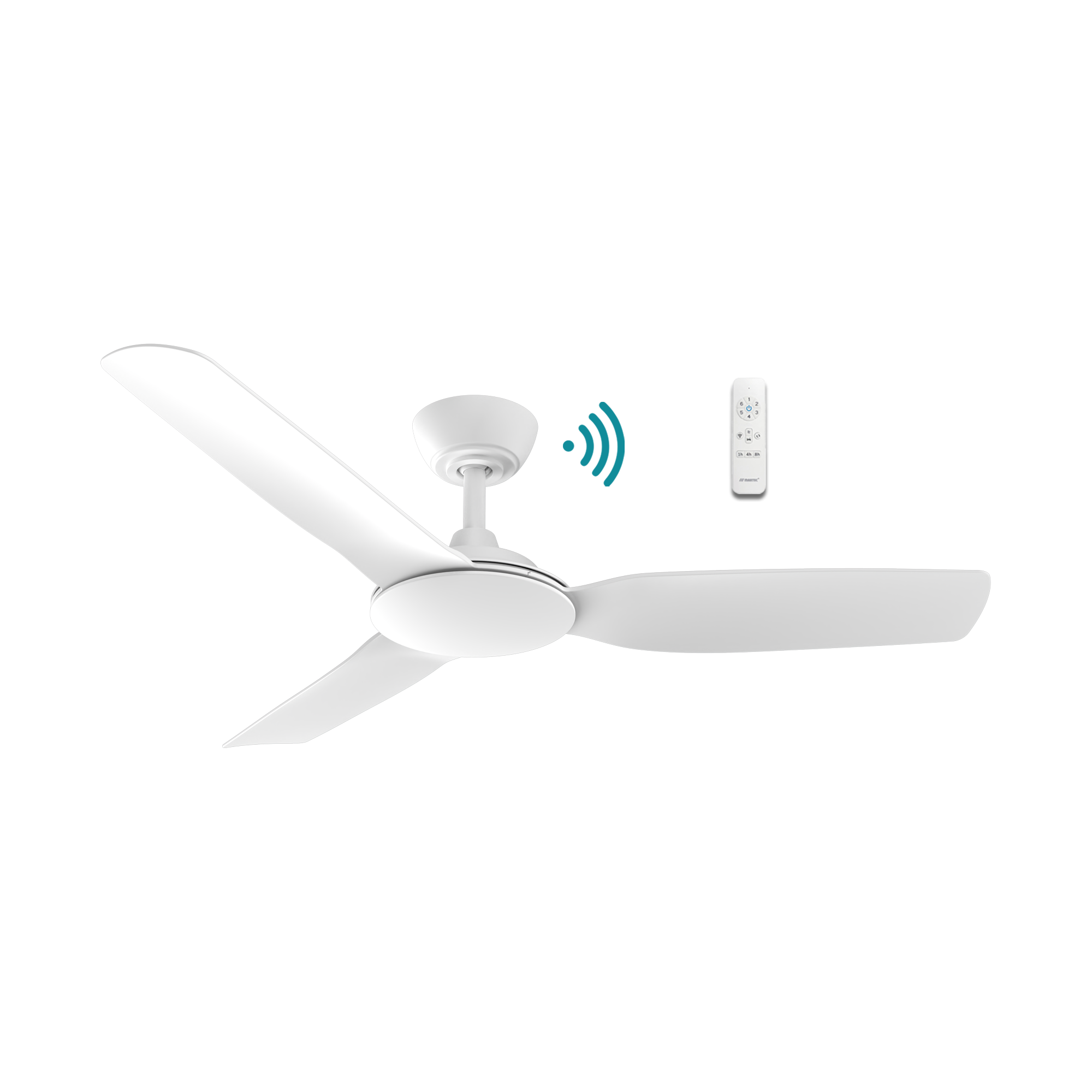 Viper DC 48" & 52" 3 or 4 Blade Smart Ceiling Fan With WIFI Remote Control