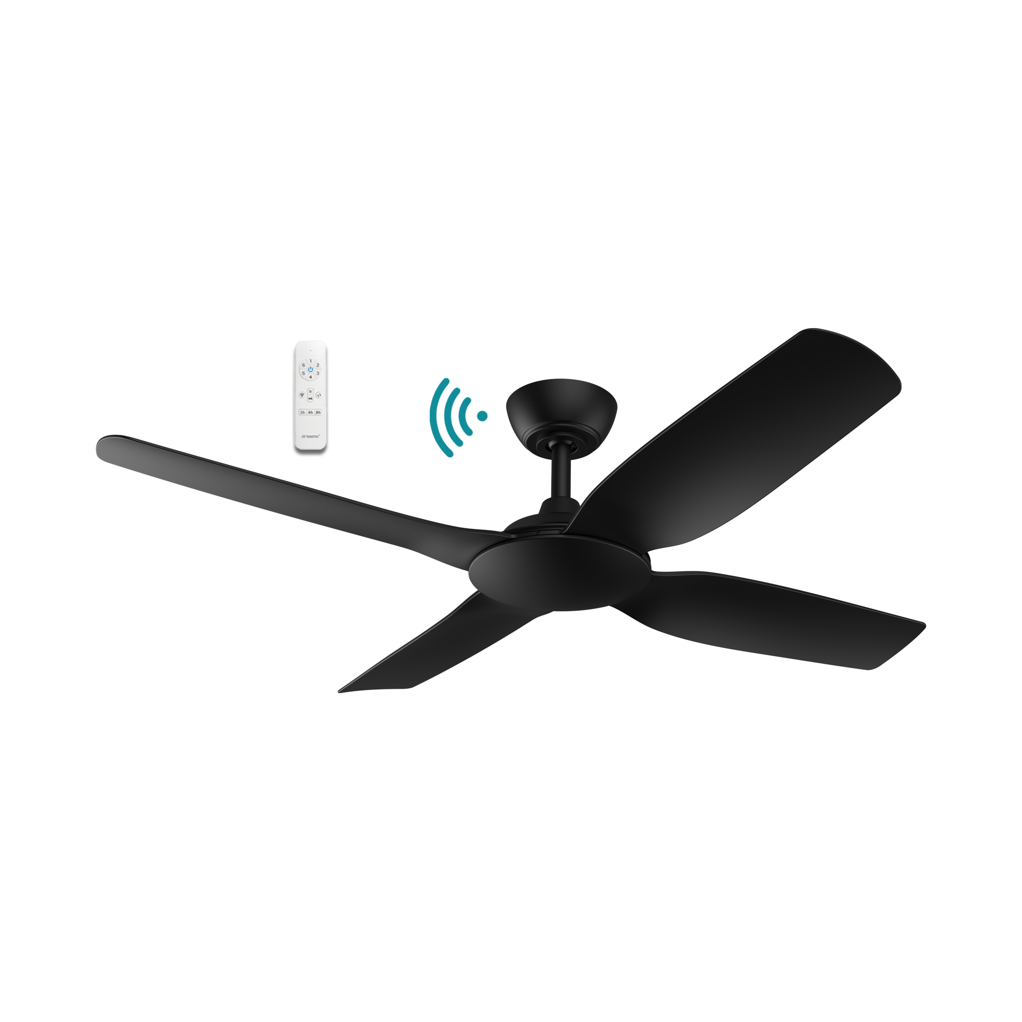 Viper DC 48" & 52" 3 or 4 Blade Smart Ceiling Fan With WIFI Remote Control