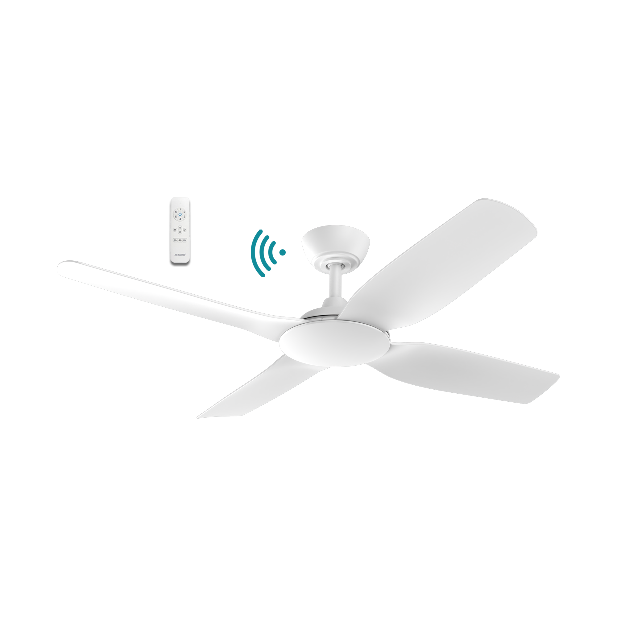 Viper DC 48" & 52" 3 or 4 Blade Smart Ceiling Fan With WIFI Remote Control