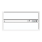 Stainless steel appliance with control panel on a white background