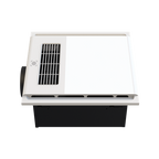 Ceiling-mounted HVAC unit on a white background