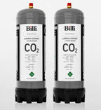 Billi 996912 food grade CO2 sparkling water gas cylinders 2 pack