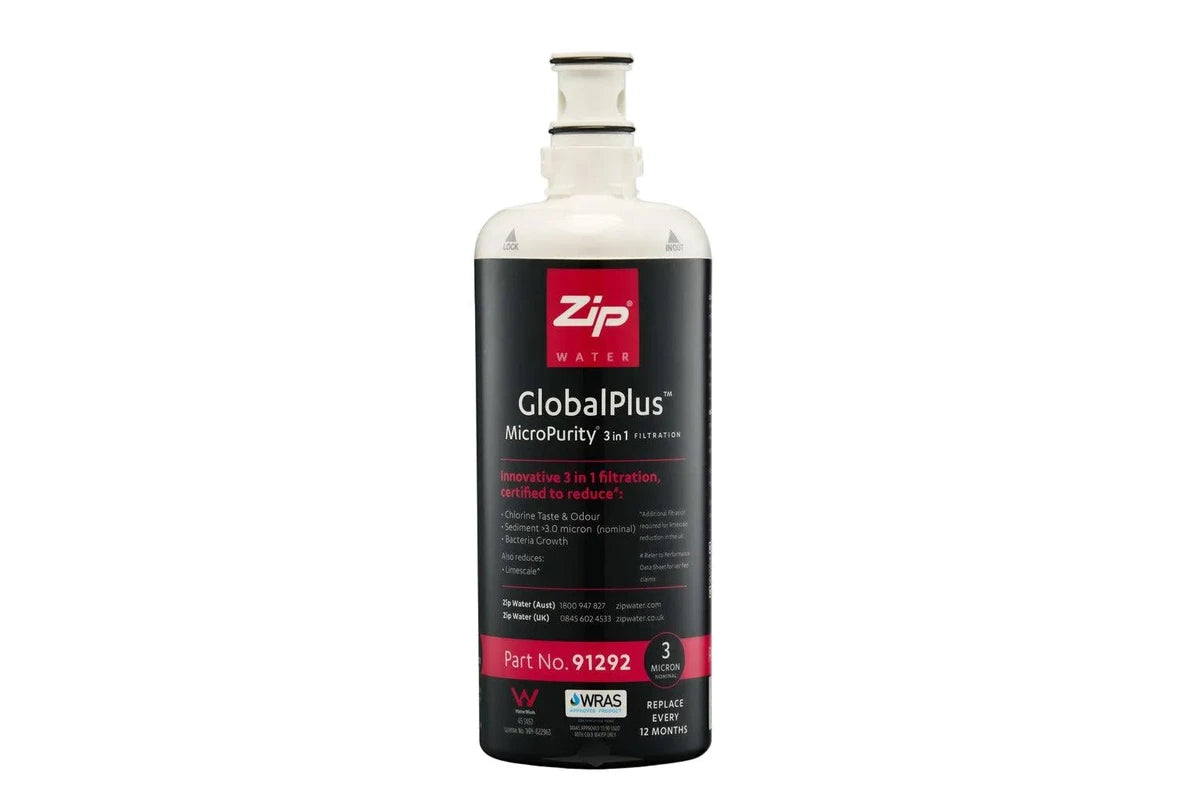 Zip 91292 GlobalPlus 3 Micron Water Filter Cartridge Genuine