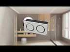 DOMUS INFINITY 6 IN 1 PREMIUM SLIMLINE BATHROOM HEATER