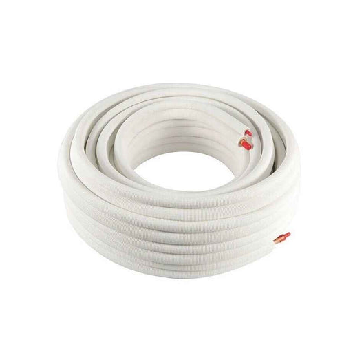 20M Insulated Pair Coil Copper Pipe – HVAC Aircon Refrigerant Line