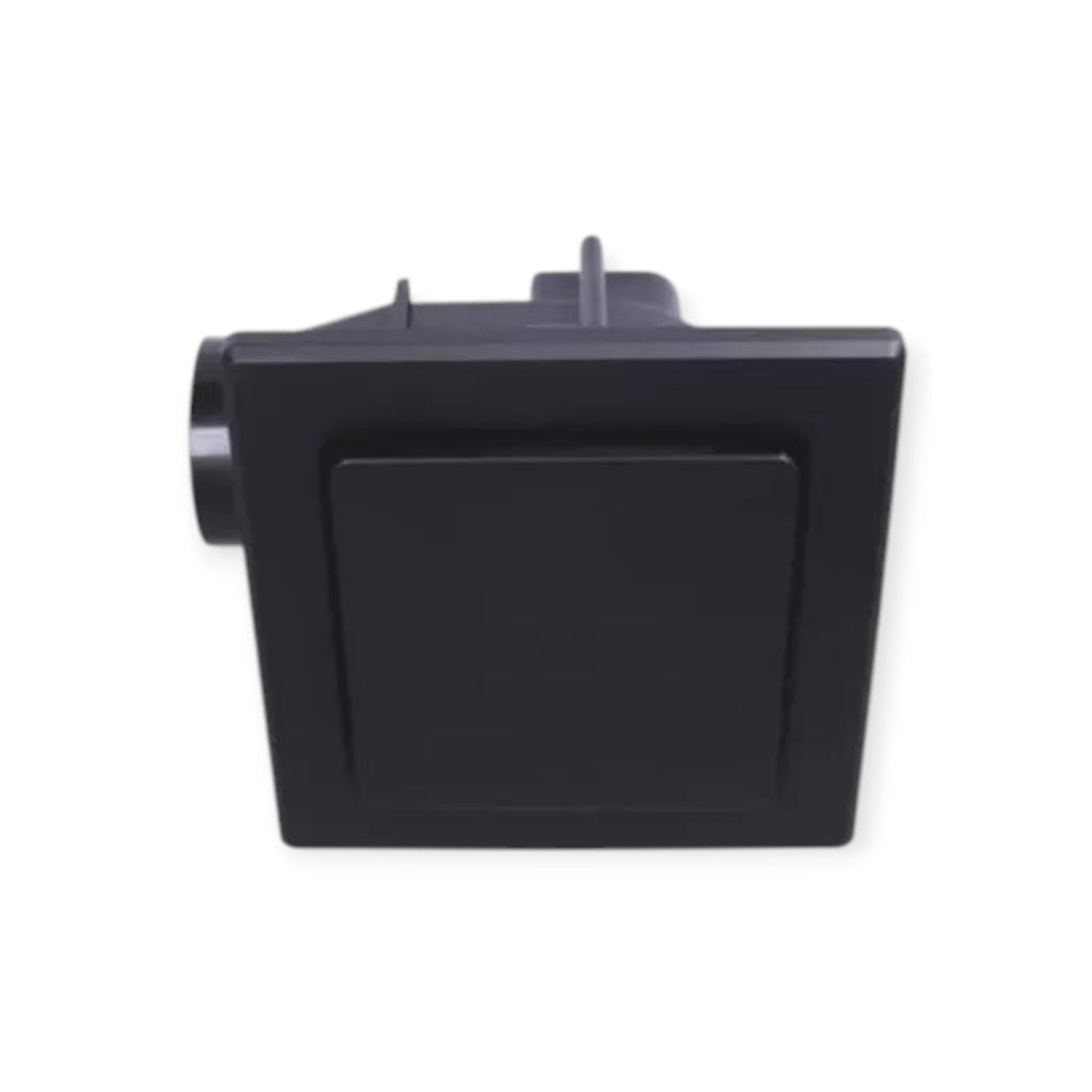 Square Bathroom Kitchen Exhaust Fan Light 240mm and 290mm Air Heat Extraction White Black
