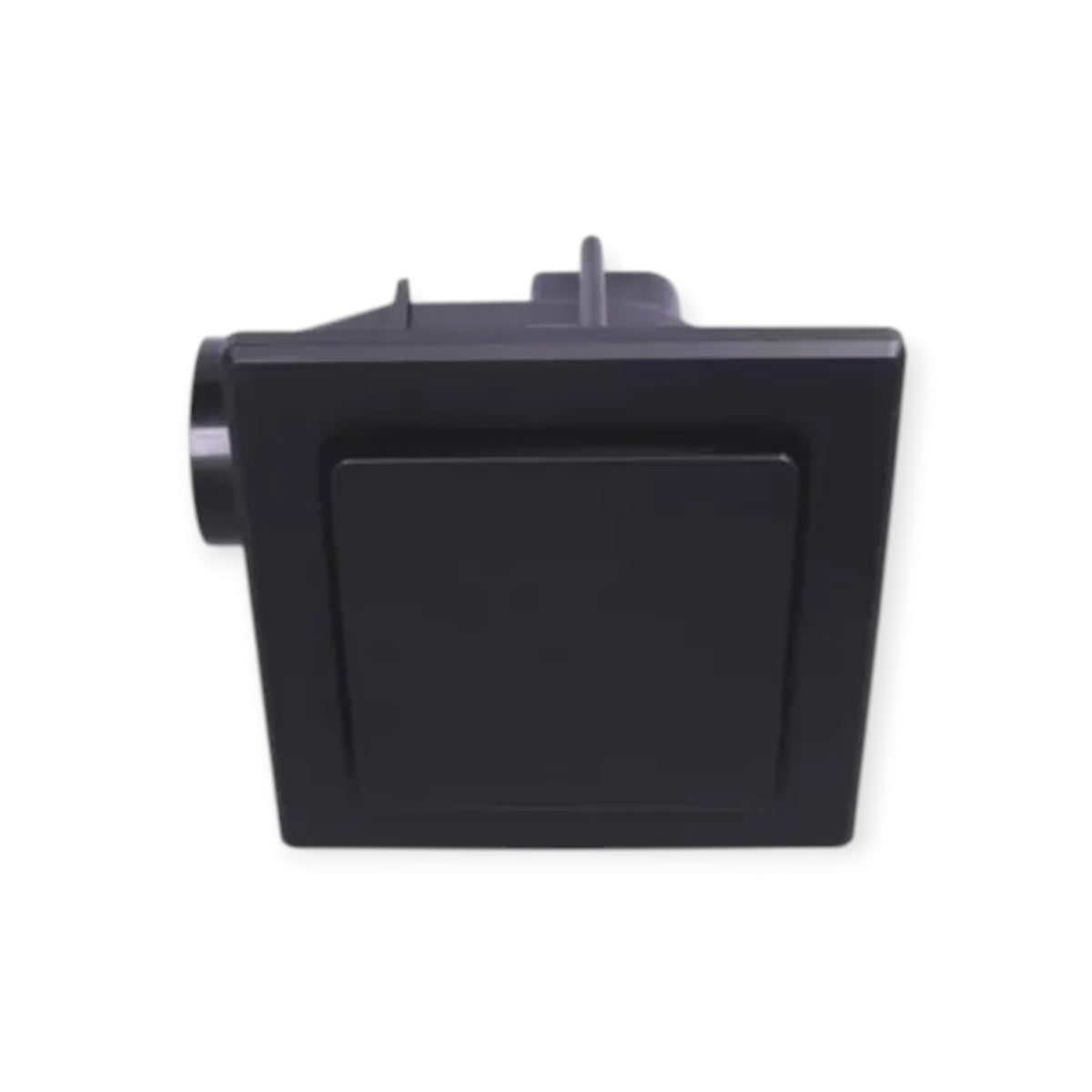 Square Bathroom Kitchen Exhaust Fan Light 240mm and 290mm Air Heat Extraction White Black