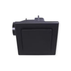 Square Bathroom Kitchen Exhaust Fan Light 240mm and 290mm Air Heat Extraction White Black