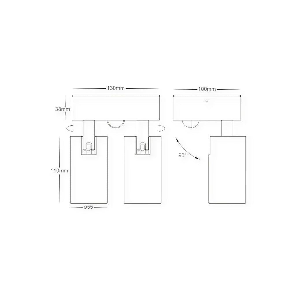 Technical drawing of a bathroom vanity setup with dimensions