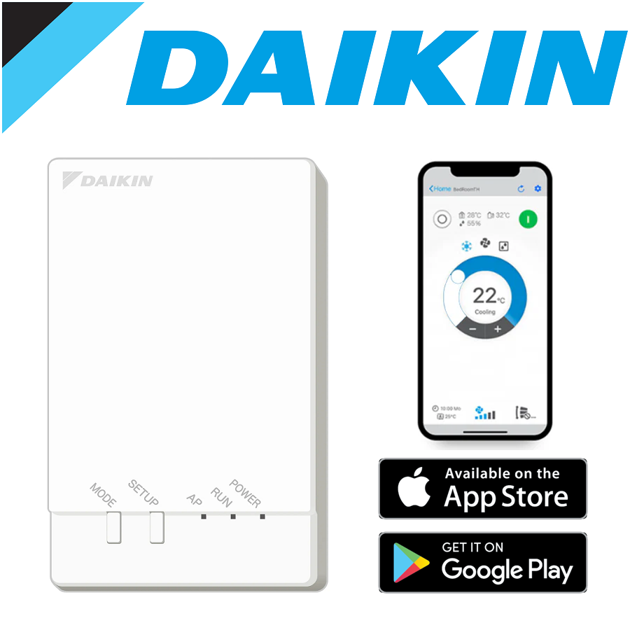 DAIKIN BRP15B61 WiFi Controller Wireless Aircon Adaptor Module iPhone Android