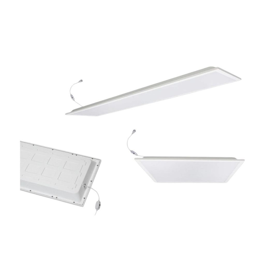 40W 72W LED Panel Light Office T Bar Troffer Tri Colour CCT