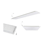 40W 72W LED Panel Light Office T Bar Troffer Tri Colour CCT