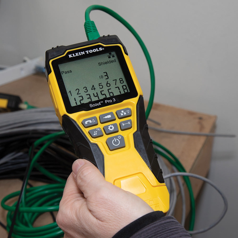 Klein Tools VDV501-851 Scout Pro 3 Ethernet Cable Tester Kit