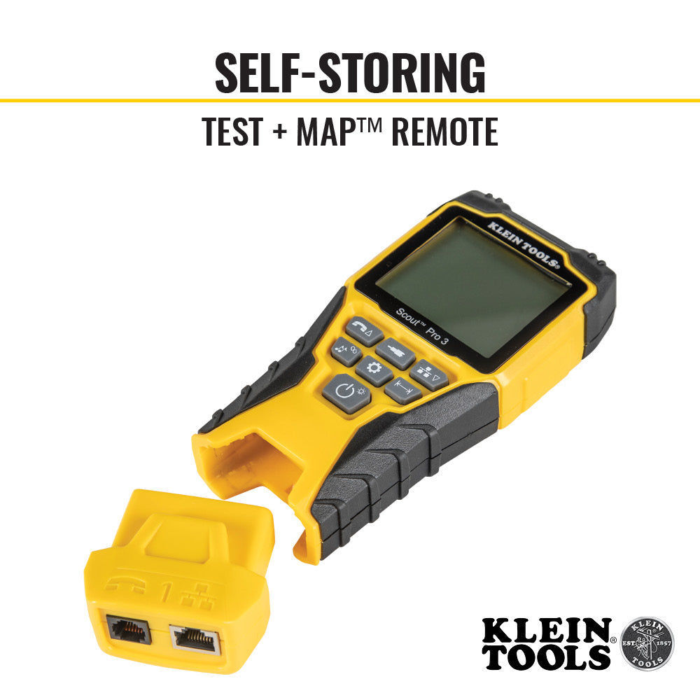 Klein Tools VDV501-851 Scout Pro 3 Ethernet Cable Tester Kit