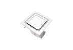 Modura AllAir 8" 250mm Square Ceiling Mount Duct Exhaust Fan with 12W LED 5000