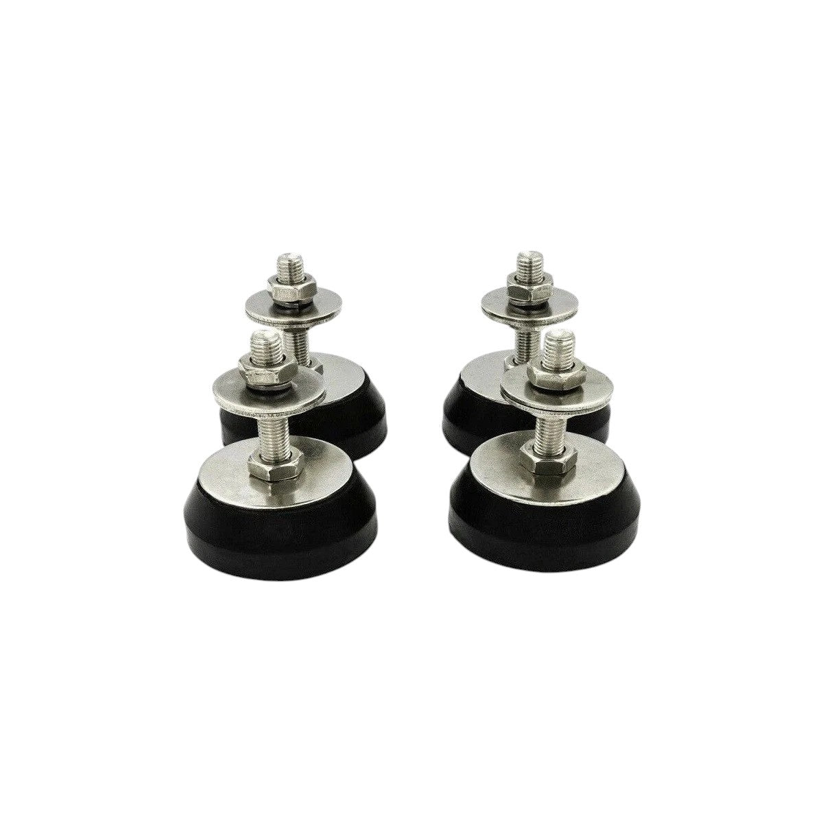 4 Heavy Duty Air Conditioning HVAC Anti Vibration Rubber Mount Adjustable Feet