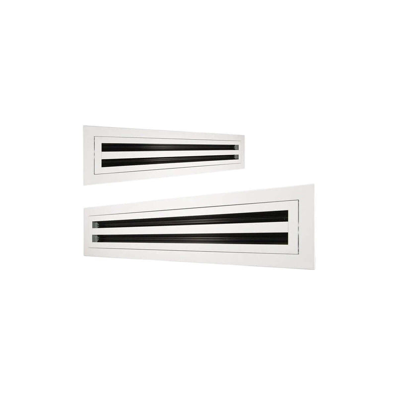 2 Slot Removable Core Linear Bar Grilles