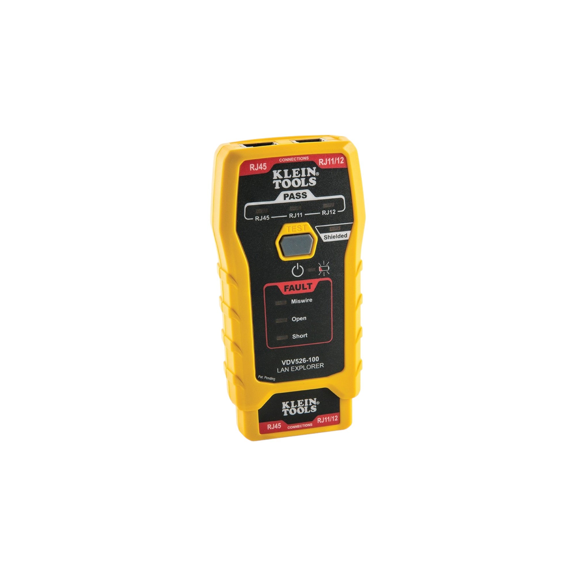 Klein Tools LAN Explorer device on a white background